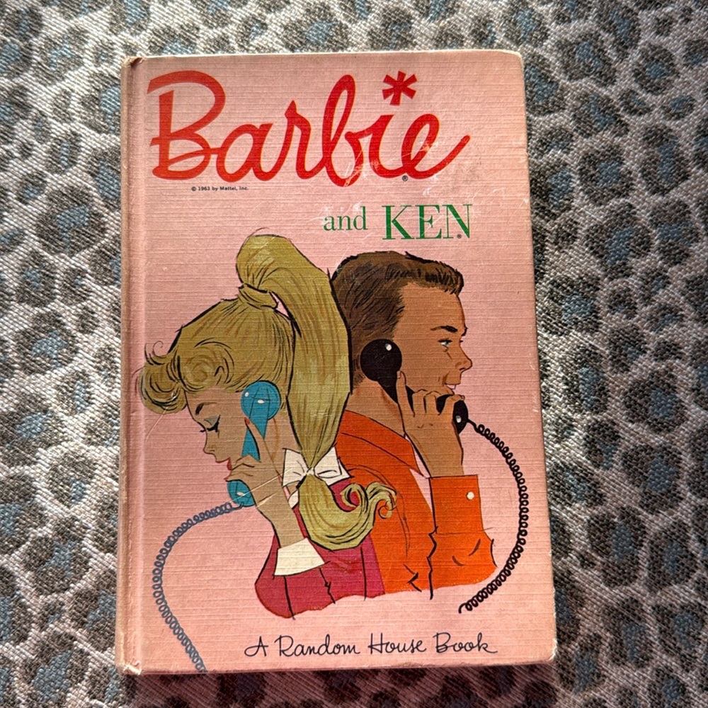 Barbie and Ken book 1963 copyright